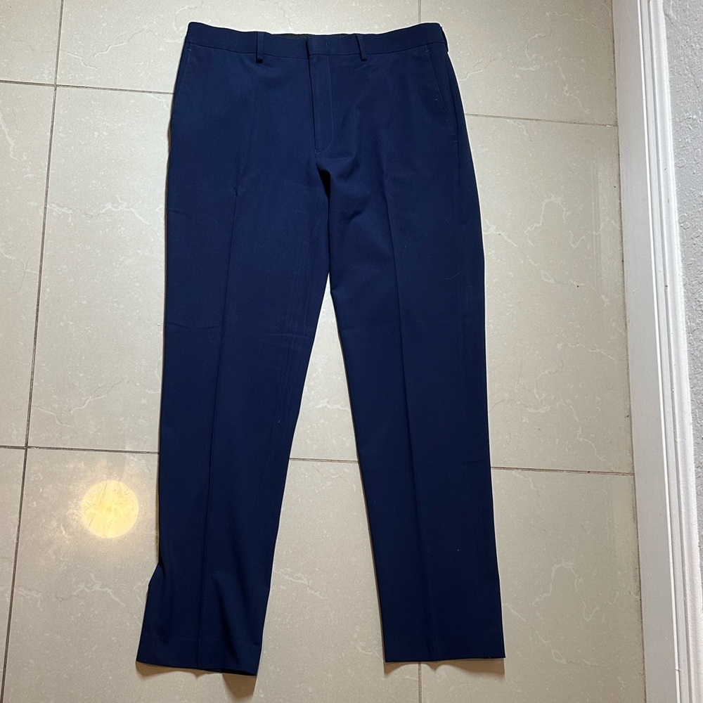 Ralph Lauren Men's Deep Blue Dress Pants